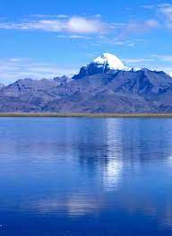 Kailash with river 
